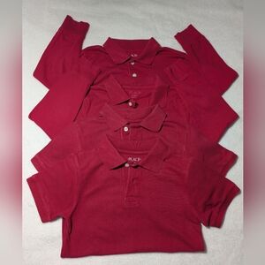 Place Rich Red Polo Shirt Set